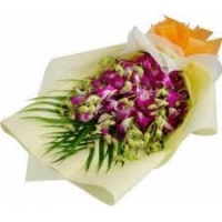 Purple Orchids Bouquet